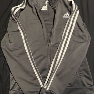 Boys Adidas grey sweatshirt M 10/12